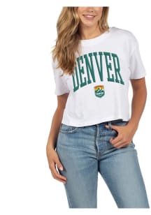 Denver Summit FC Womens White Short N Sweet Short Sleeve T-Shirt