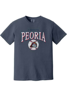 Summit Sportswear Peoria Chiefs Womens Blue Homerun Short Sleeve T-Shirt
