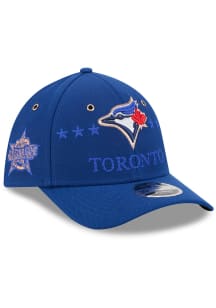 New Era Toronto Blue Jays Mens Blue 2026 MLB All Star Game On-Field 39THIRTY MC Flex Hat