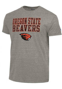 Champion Oregon State Beavers Dark Grey Tri-Blend Short Sleeve Fashion T Shirt