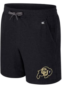 Colosseum Colorado Buffaloes Mens Black Cicero Shorts