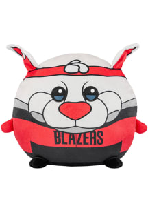 Portland Trail Blazers Blaze the trail cat 12" Throw Pillow - Grey