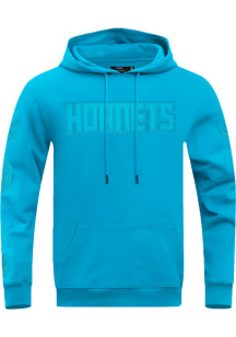 Pro Standard Charlotte Hornets Mens Teal Triple Teal Fashion Hood