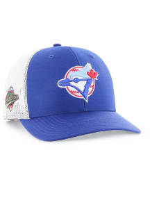 47 Toronto Blue Jays Sure Shot Trucker Adjustable Hat - Blue