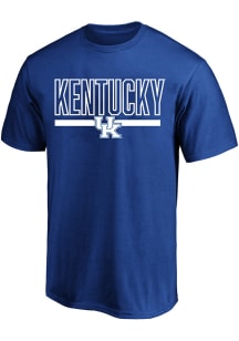 Kentucky Wildcats Mens Blue Stacked Name Big and Tall T-Shirt