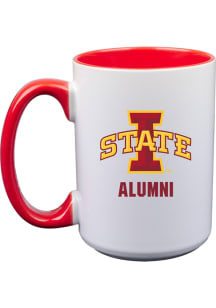 Iowa State Cyclones 15oz Alumni Ceramic Mug - White