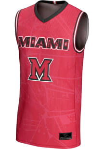 ProSphere Miami RedHawks Youth Vigor Basketball Red Basketball Jersey