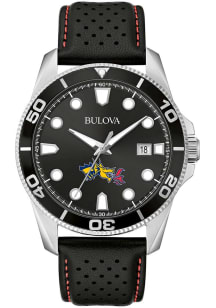 Bulova Drexel Dragons Sport Leather Mens Watch