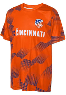 FC Cincinnati Youth Orange Sheer Thrill Short Sleeve T-Shirt