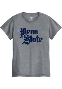 Penn State Nittany Lions Womens Ash Script Short Sleeve T-Shirt