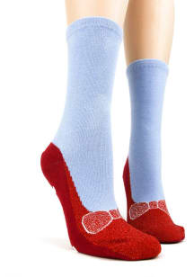 Wizard of Oz Red Slipper Mens Dress Socks