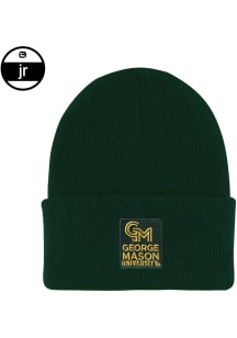 LogoFit George Mason University Green Northpole Cuffed Youth Knit Hat