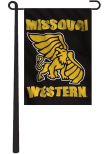Missouri Western Griffons 13x18 Black Garden Flag - Black