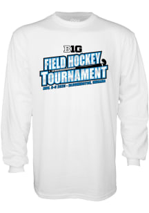 Blue 84 Big Ten White Field Hockey Championships Long Sleeve T Shirt