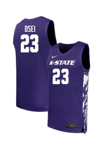 Stephen Osei  Nike K-State Wildcats Purple NIL Name And Number Jersey