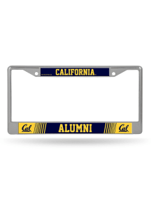Cal Golden Bears Alumni Chrome License Plate Frame - Silver