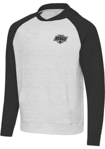 Antigua Los Angeles Kings Mens Black Urgent Long Sleeve Hoodie