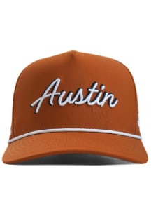Austin Austin 3D Embroidered Adjustable Hat - Burnt Orange