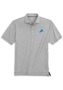 Johnnie O Detroit Lions Mens Blue Lyndonn Short Sleeve Fashion Polo