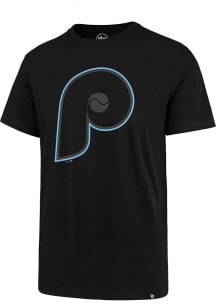 47 Philadelphia Phillies Black Pop Imprint Short Sleeve T Shirt