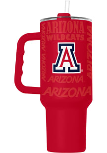 Logo Brands Arizona Wildcats Replay Native 40 oz Stainless Steel Tumbler - Red