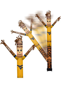 West Virginia Mountaineers Black Outdoor Inflatable Scarecrow team color and team logo