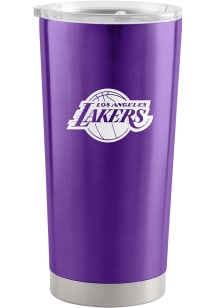 Logo Brands Los Angeles Lakers 20oz Tumbler Stainless Steel Tumbler - Purple