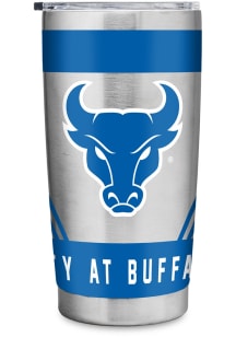 Buffalo Bulls 20oz Stainless Steel Tumbler - Silver