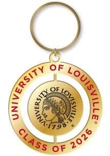 Louisville Cardinals Class of 2026 Spinner Keychain - Red
