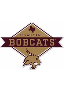 Texas State Bobcats Diamond Sport Shape Pennant - Maroon