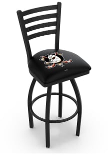 Anaheim Ducks High Back Swivel Pub Stool - Black