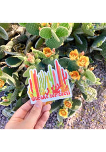 Cactus Cactus Watercolor Design Stickers - White