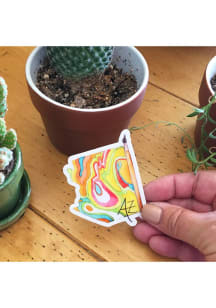 Arizona State Watercolor Design Stickers