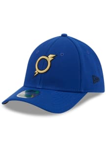 New Era Omaha Storm Chasers Mens Royal Blue 2026 MiLB Player Replica 39THIRTY M Crown Flex Hat