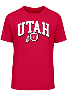 Utah Utes Youth Red Kovan Short Sleeve T-Shirt