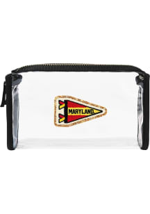 Maryland Terrapins Travel Pouch Womens Clear Tote