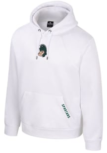 Colosseum Michigan State Spartans Mens White Freezer Burn Hood