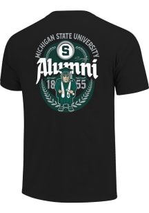 Michigan State Spartans Black Graduation Short Sleeve T Shirt