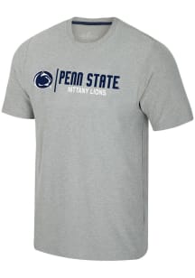 Colosseum Penn State Nittany Lions Grey Herald Short Sleeve T Shirt