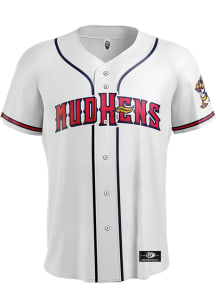 Toledo Mud Hens Mens Replica Sublimated Jersey - White