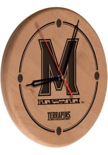 Maryland Terrapins Laser Engraved Wall Clock