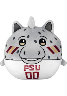 Florida State Seminoles Primary 12" Throw Pillow - Grey