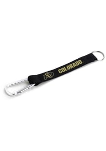 Colorado Buffaloes Carabiner Lanyard Keychain - Black