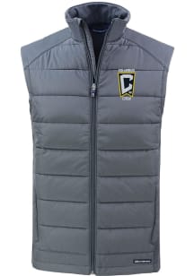 Cutter and Buck Columbus Crew Mens Graphite Evoke Sleeveless Jacket