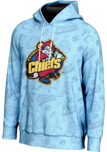 ProSphere Peoria Chiefs Youth Light Blue ICON Long Sleeve Hoodie