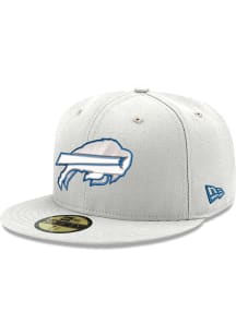 New Era Buffalo Bills Mens White Rivals GCP 59FIFTY Fitted Hat