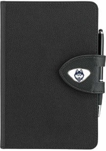 UConn Huskies Gift Box Classic Notebook and Folder - Black