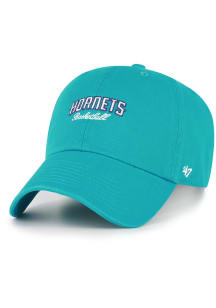 47 Charlotte Hornets Outlet Clean Up Adjustable Hat - Teal