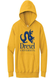 Summit Sportswear Drexel Dragons Youth Gold Academic Long Sleeve Hoodie