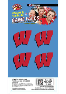 Wisconsin Badgers Waterless Tattoo